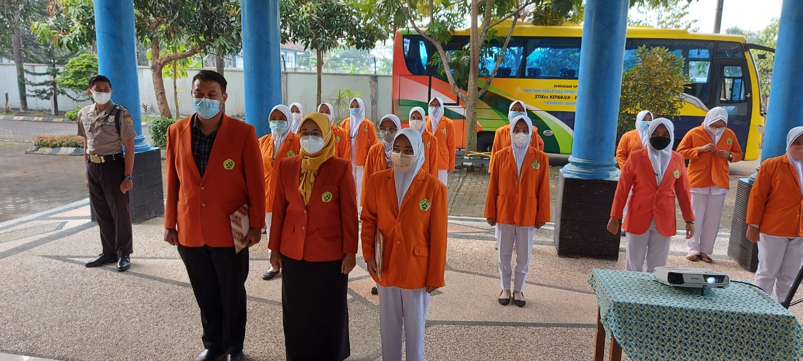 Apel Pemberangkatan Mahasiswa dan Dosen STIKes Kepanjen Program Kampus Mengajar Kampus Merdeka Kemendikbud RI Tahun 2021 (2)